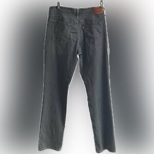 Levi’s 505 Straight Mid-rise Stretch Gray Jeans. Women’s Sz 29 EUC